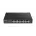  D-Link DGS-1100-24PV2/A1A Настраиваемый L2 коммутатор c 24 портами 10/100/1000Base-T (12 портов РоЕ 802.3af/at, PoE-бюджет 100 Вт)