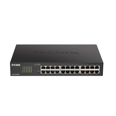  D-Link DGS-1100-24V2/A1A  Настраиваемый компактный коммутатор EasySmart с 24 портами 10/100/1000Base-T