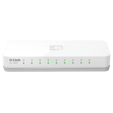 D-Link DES-1008C/B1A Неуправляемый коммутатор с 8 портами 10/100Base-TX и функцией энергосбережения