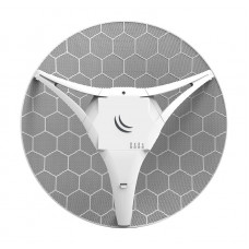 MikroTik RBLHGR&R11e-LTE6 LHG LTE6 kit with 17dBi 25 degrees LTE directional antenna, 650MHz CPU, 64MB RAM, 1xLAN , LTE CAT6 modem