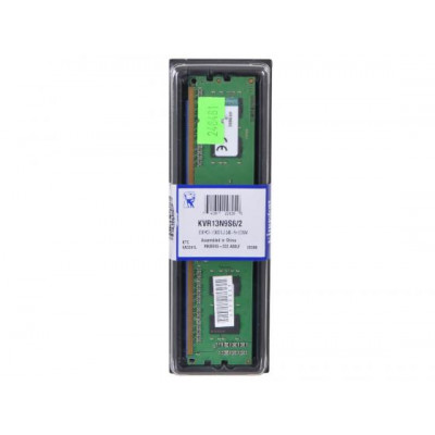 Оперативная память Kingston DDR3 DIMM 2GB (PC3-10600) 1333MHz KVR13N9S6/2