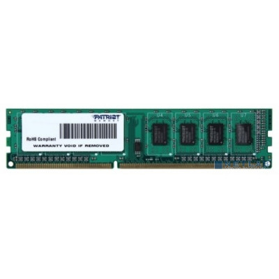 Оперативная память Patriot DDR3 DIMM 4GB (PC3-10600) 1333MHz PSD34G133381