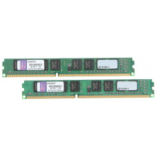 Kingston DDR3 DIMM 8GB (PC3-10600) 1333MHz Kit (2 x 4GB)  KVR13N9S8K2/8