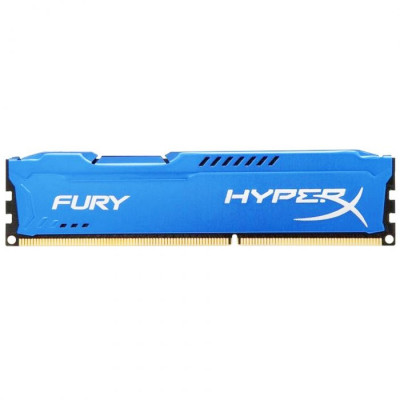 Оперативная память Kingston DDR3 DIMM 8GB (PC3-15000) 1866MHz HX318C10F/8  HyperX Fury Series CL10