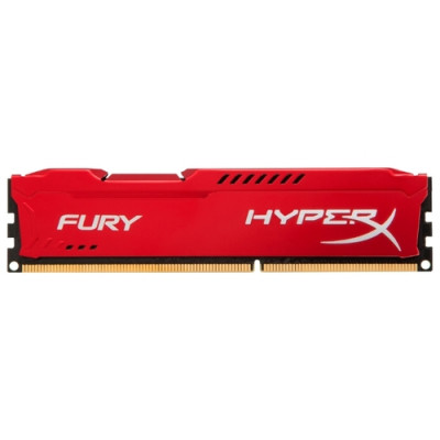 Оперативная память Kingston DDR3 DIMM 8GB (PC3-10600) 1333MHz HX313C9FR/8 FURY Red Series CL9