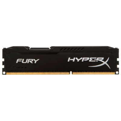 Оперативная память Kingston DDR3 DIMM 4GB (PC3-12800) 1600MHz HX316C10FB/4 HyperX Fury Black Series CL10
