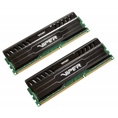 Оперативная память Patriot DDR3 DIMM 8GB Kit 2x4Gb (PC3-12800) 1600MHz PV38G160C9K Viper3