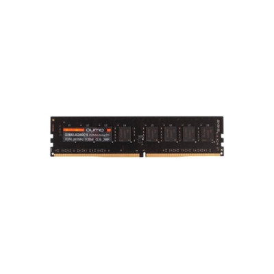 Оперативная память  QUMO DDR4 DIMM 4GB QUM4U-4G2400C16 PC4-19200, 2400MHz