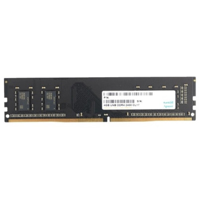 Оперативная память  Apacer DDR4 DIMM 4GB EL.04G2T.LFH PC4-19200, 2400MHz