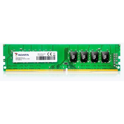 Оперативная память  A-Data DDR4 DIMM 4GB AD4U2400J4G17-S PC4-19200, 2400MHz