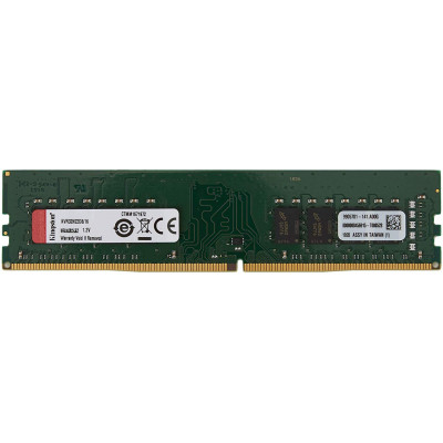 Оперативная память  Kingston DDR4 DIMM 16GB KVR32N22D8/16 PC4-25600, 3200MHz, CL22