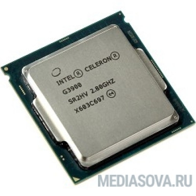  Процессор CPU Intel Celeron G3900 Skylake OEM 2.8ГГц, 2МБ, Socket1151