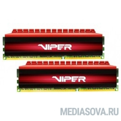 Оперативная память  Patriot DDR4 DIMM 16GB Kit 2x8Gb PV416G320C6K PC4-25600, 3200MHz, CL16, Viper4