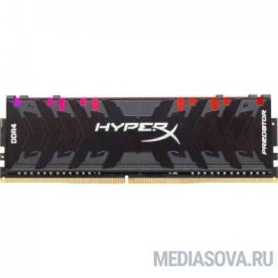 Оперативная память  Kingston DDR4 DIMM 8GB HX440C19PB3A/8 PC4-32000, 4000MHz, CL19, RGB