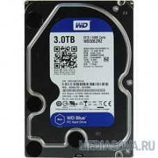 3TB WD Blue (WD30EZRZ) Serial ATA III, 5400 rpm, 64Mb buffer