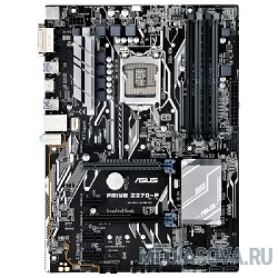 Материнская плата ASUS PRIME Z270-P RTL LGA1151, Z270, 2xPCI-E DVI+HDMI GbLAN SATA ATX 4DDR