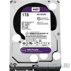 1TB WD Purple (WD10PURZ) Serial ATA III, 5400- rpm, 64Mb, 3.5