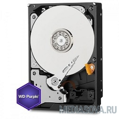Жесткий диск 4TB WD Purple (WD40PURZ) Serial ATA III, 5400- rpm, 64Mb, 3.5