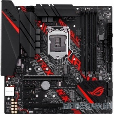 Материнская плата ASUS ROG STRIX B360-G GAMING RTL [90MB0WD0-M0EAY0] LGA1151, B360, 2xPCI-E Dsub+DVI+HDMI GbLAN SATA MicroATX 4DDR4