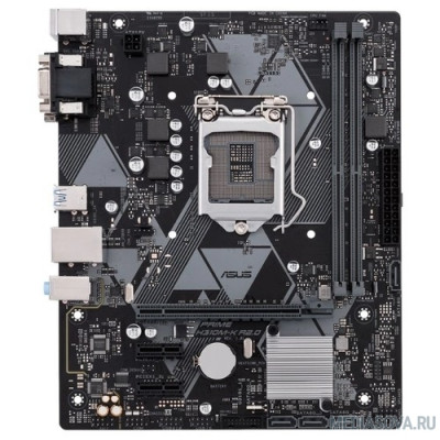 Материнская плата ASUS PRIME H310M-K R2.0 RTL LGA1151, H310,  PCI-E Dsub+DVI GbLAN SATA MicroATX 2DDR4