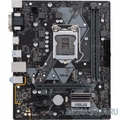 Материнская плата ASUS PRIME H310M-A R2.0  RTL S1151, H310, 2DDR4, PCI-E Dsub+DVI+HDMI GbLAN SATA Micro-ATX