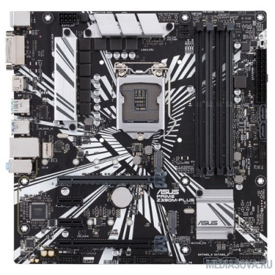 Материнская плата ASUS PRIME Z390M-PLUS Ret LGA 1151v2, Intel Z390, mATX