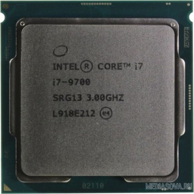  Процессор CPU Intel Core i7-9700 Coffee Lake BOX 