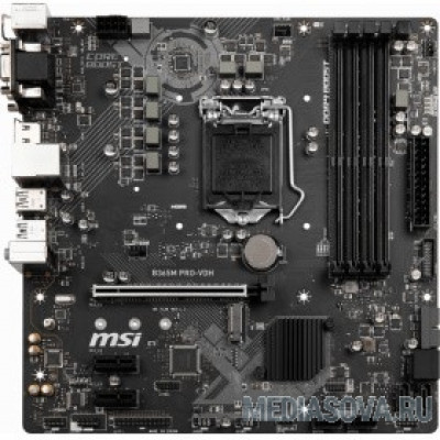Материнская плата MSI B365M PRO-VDH RTL Soc-1151v2 Intel B365 4xDDR4 mATX AC`97 8ch(7.1) GbLAN RAID+HDMI