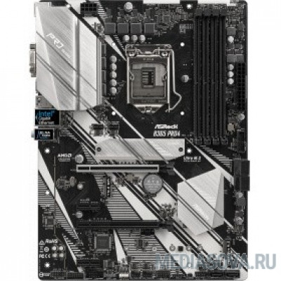 Материнская плата Asrock B365 PRO4 RTL B365, 4DDR4, 2xPCI-E, Dsub+DVI+HDMI GbLAN SATA