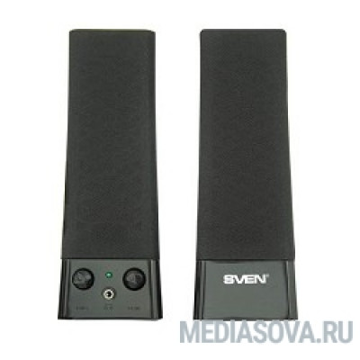  SVEN 235, черный 2.0, 2 х 2 W RMS, 100 - 20 000Hz
