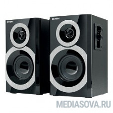 SVEN SPS-619, чёрный акустическая система 2.0, мощность 2х10 Вт(RMS)
