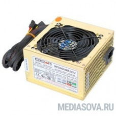 CROWN Блок питания  CM-PS450W smart  (20+4in, 120mm FAN, SATA*2, PATA(big Molex)*4, FDD*1, 4+4pin, Lines 1x12V OEM)