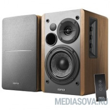 Edifier R1280T Silver/Brown Активные, 2 x 21W RMS, 75-18000Гц, дерево, пульт ДУ