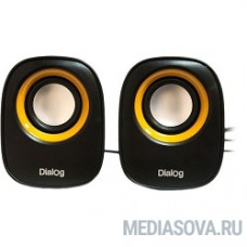 Dialog Colibri AC-06UP BLACK акустические колонки 2.0, 6W RMS, питание от USB