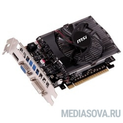 Видеокарта MSI N730-2GD3 (V2.0)  RTL GT730, 2GB, DDR3, 128bit, DVI, HDMI, D-Sub, PCI-E 