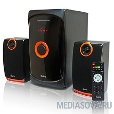  Dialog Progressive AP-200 BLACK  2.1, 30W+2*15W RMS, USB+SD reader 