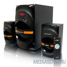 Dialog Progressive AP-210B BLACK 2.1, 30W+2*15W RMS, Bluetooth, USB+SD reader