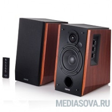 Edifier R1700 ВТ Black/Brown 2.0 Активные, 2 x 33W RMS, 85 дБА, дерево, беспроводной пульт ДУ