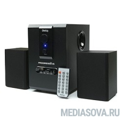  Dialog Progressive AP-150 Black акустические колонки 2.1, 5W+2*2,5W RMS, USB+SD reader