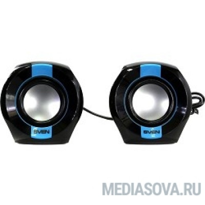  AC SVEN 150, чёрный-синий (5 Вт, питание USB)