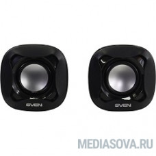 AC SVEN 170, чёрный (5 Вт, питание USB)