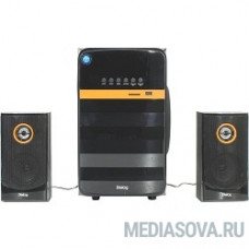 Dialog Progressive AP-240B BLACK - акустические колонки 2.1, 50W+2*10W RMS, Bluetooth, USB+SD reader