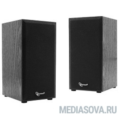  Акустич. система 2.0 Gembird SPK-203 МДФ, черный ,2х3 Вт,USB-питание