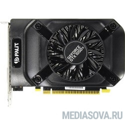 Видеокарта PALIT GeForce GTX1050Ti StormX 4G RTL nVidia GTX1050TI 4096Mb 128bit GDDR5 1290/7000 DVIx1/HDMIx1/D  [NE5105T018G1-1070F/NE5105T018G1-1076F]  