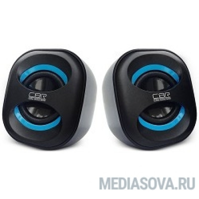  CBR CMS 333 Black-Blue, 3.0 W*2, USB