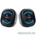  CBR CMS 333 Black-Blue, 3.0 W*2, USB