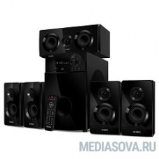 SVEN HT-210 черный  75 (5 ? 15) Вт, дерево (MDF),198 ? 345 ? 300 , 12,4 кг, ~220 В, 50 Гц 
