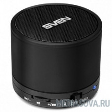 SVEN PS-45BL черный AUX, Bluetooth, FM-радио, microSD