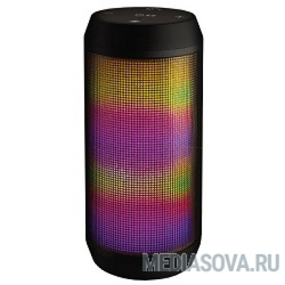  Ginzzu GM-898B BT-Колонка 2x3W/4Ah/USB/TF/AUX/FM/цветомузыка