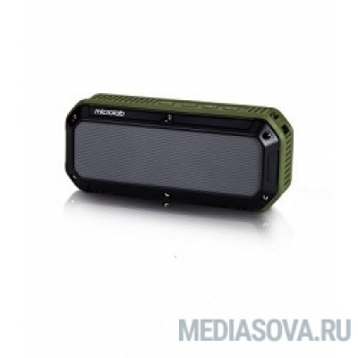  MICROLAB D861BT черно-зеленая (6W RMS) Bluetooth, IPX5